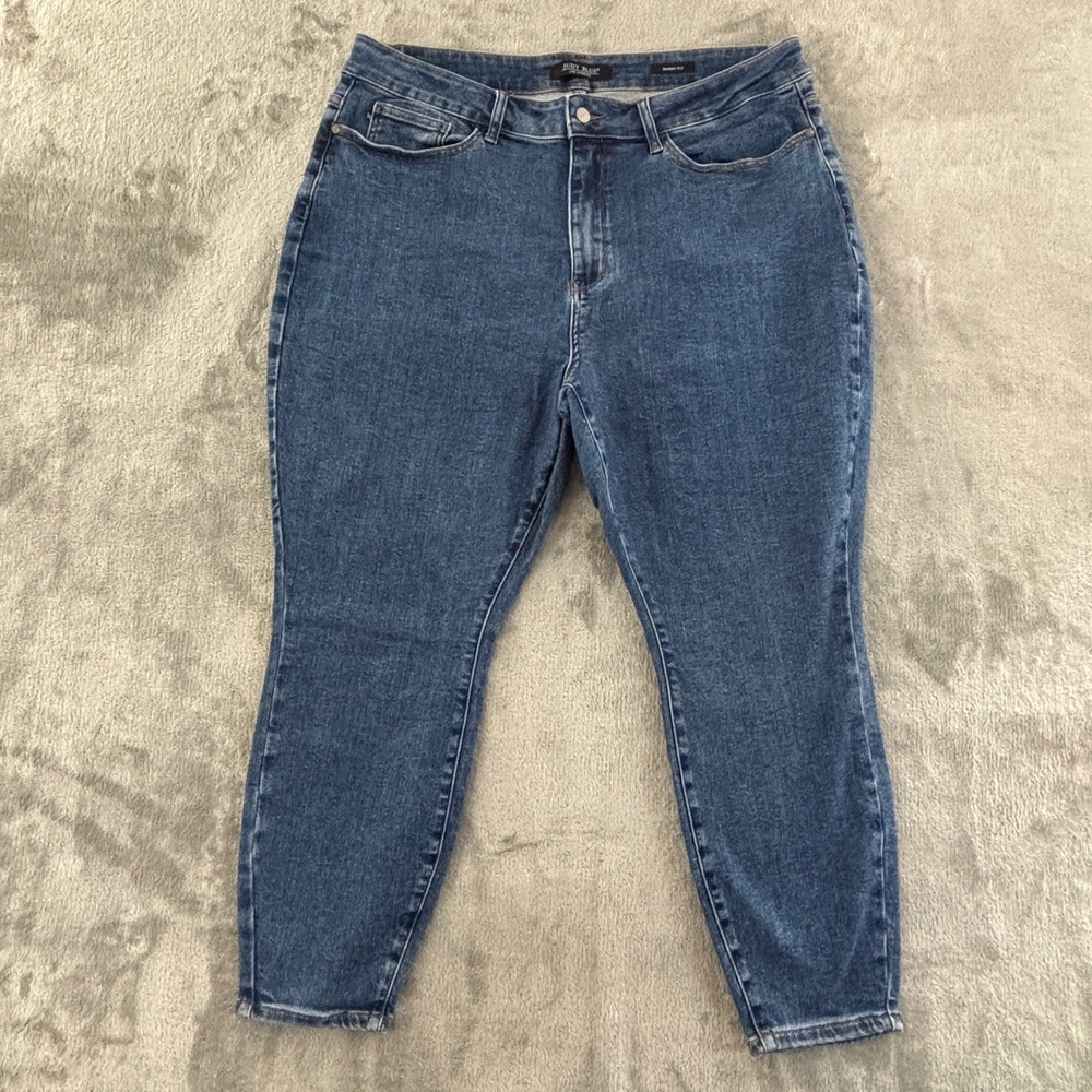 Judy Blue Skinny Fit Jean Womens 22W Medium Wash High Rise Denim JB88338 Stretch